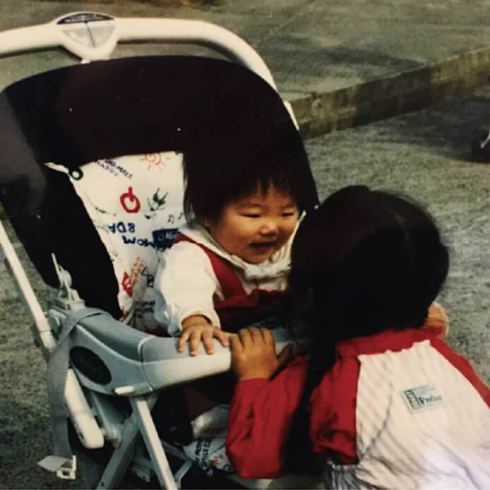 いろんなところにお出かけしてあげたかったから、小回りがきく軽いものを選びました。