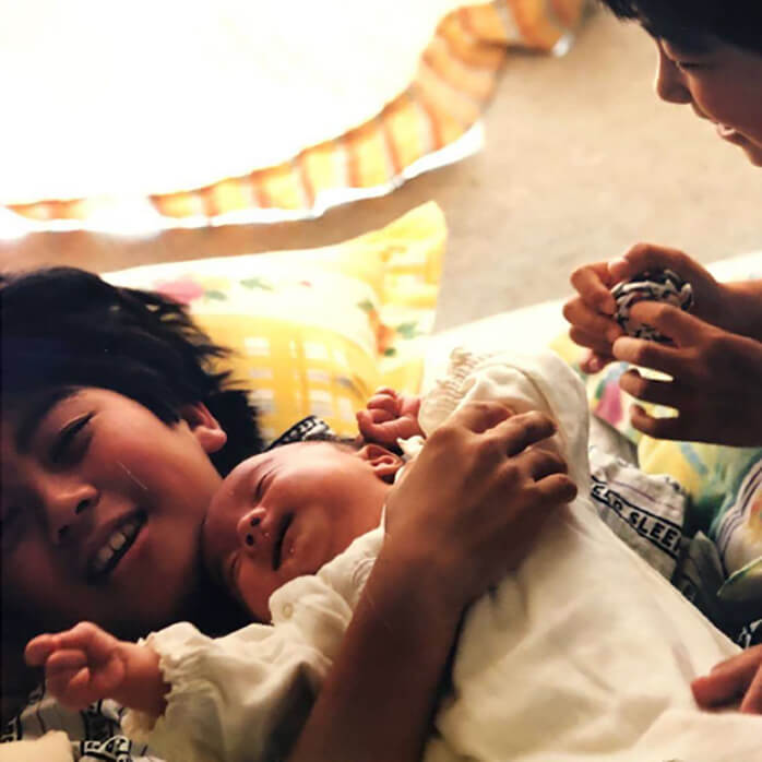 一番下の子が生まれて、上の子2人は宝物のようにすごく可愛がってくれました。