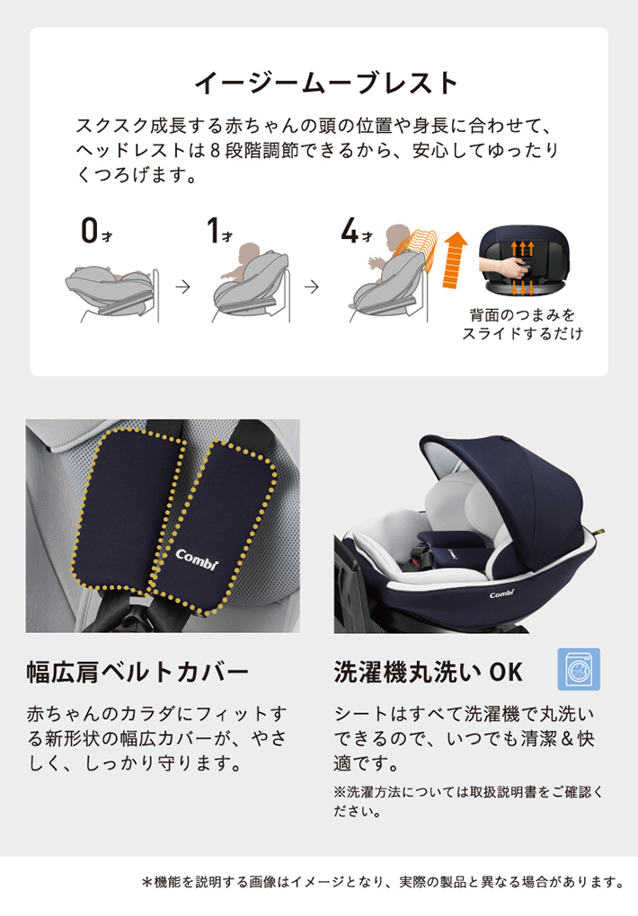 クルムーヴ スマート Light ISOFIX｜コンビ公式ブランドストア