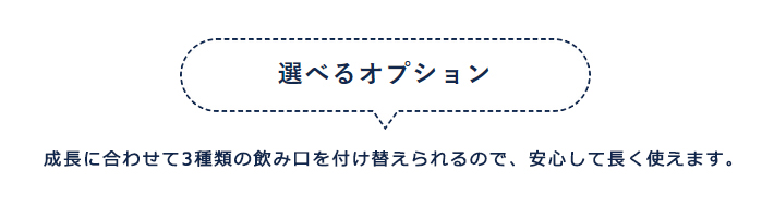 選べるオプション