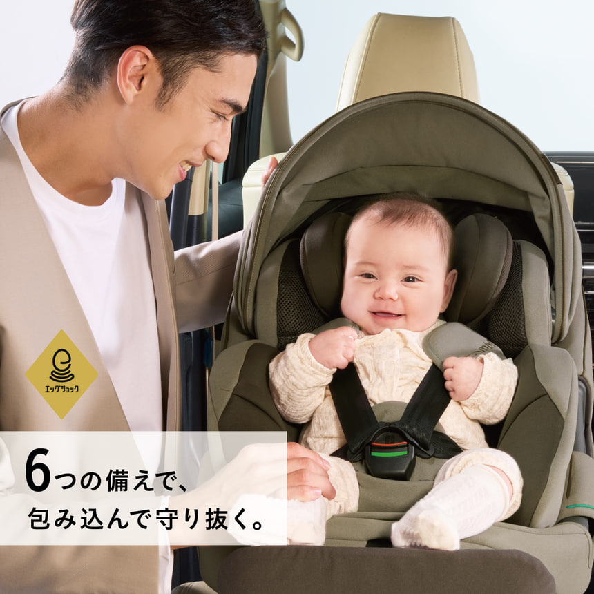 エッグショック 6つの備えで、包み込んで守り抜く。