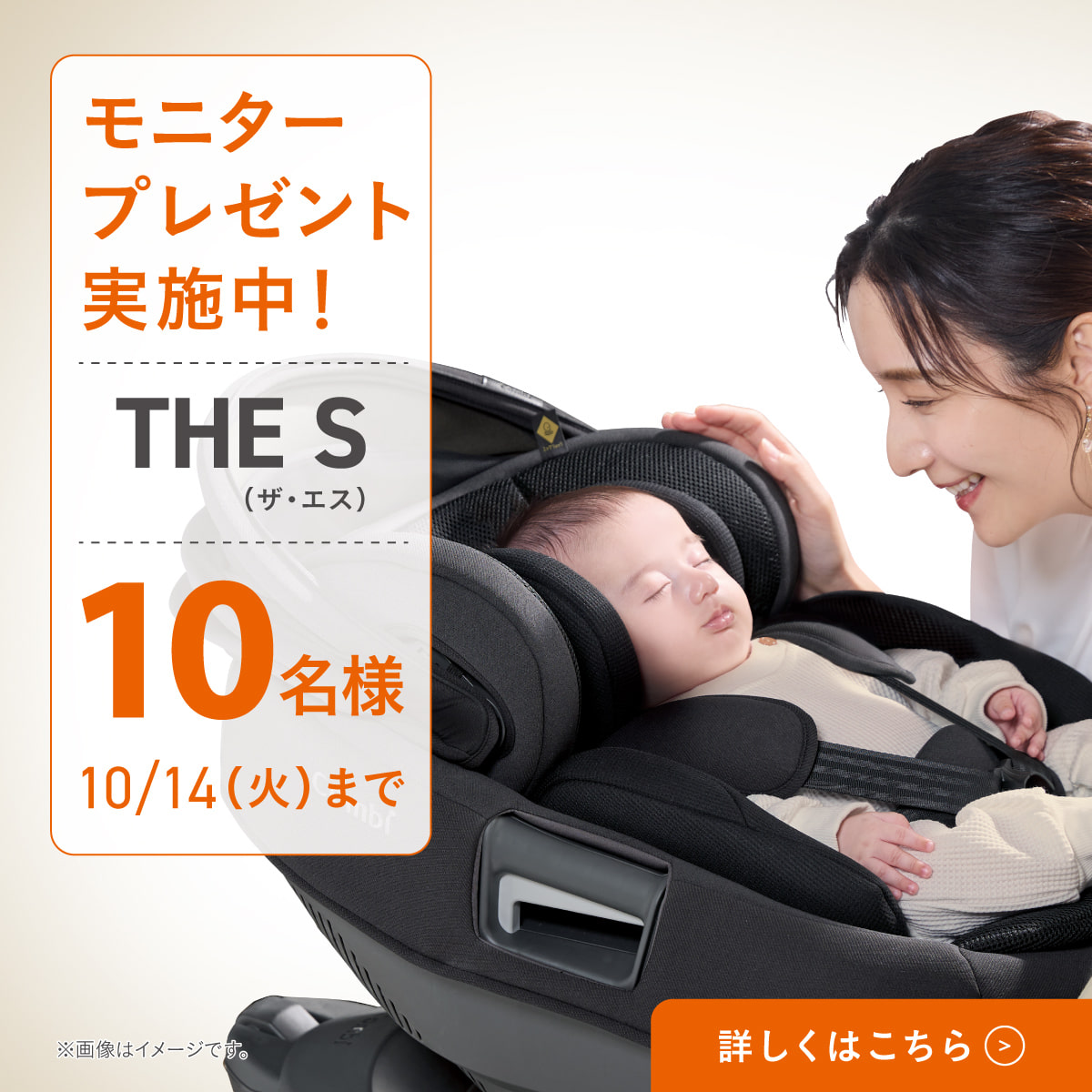 モニタープレゼント実施中 THE S 抽選で10名様に当たるキャンペーン 10月14日まで応募受付