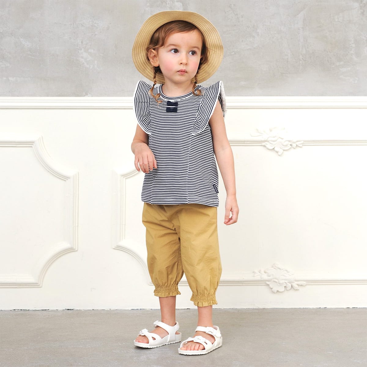 ボーダーTシャツ｜ キッズ ベビー 子供 子供服 キッズ服 女の子 ガールズ 男の子 ボーイズ 秋 秋冬 秋 秋用 秋物 秋服 冬 冬用 冬物 冬服 長袖 トップス 長袖t ロンt 保育園 綿 コットン ボーダー ロンティー 長袖Tシャツ 長T tee テーシャツ テイシャツ カットソー 23AW