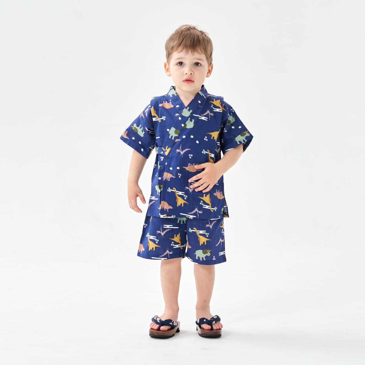 熱販売 Combimini 男の子甚平 120cm 美品 rightanglehoboken.com