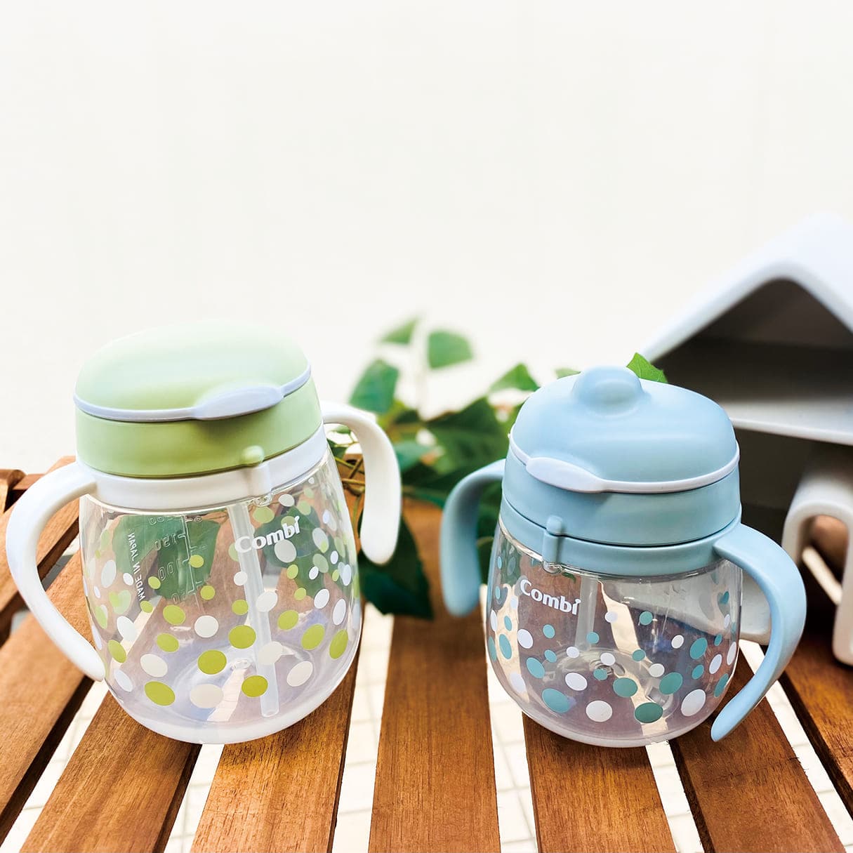 ラクマグ 漏れないストロー 340 クリームソーダ Og コンビトップ ベビー用品 ベビー服の通販 コンビ公式ブランドストア