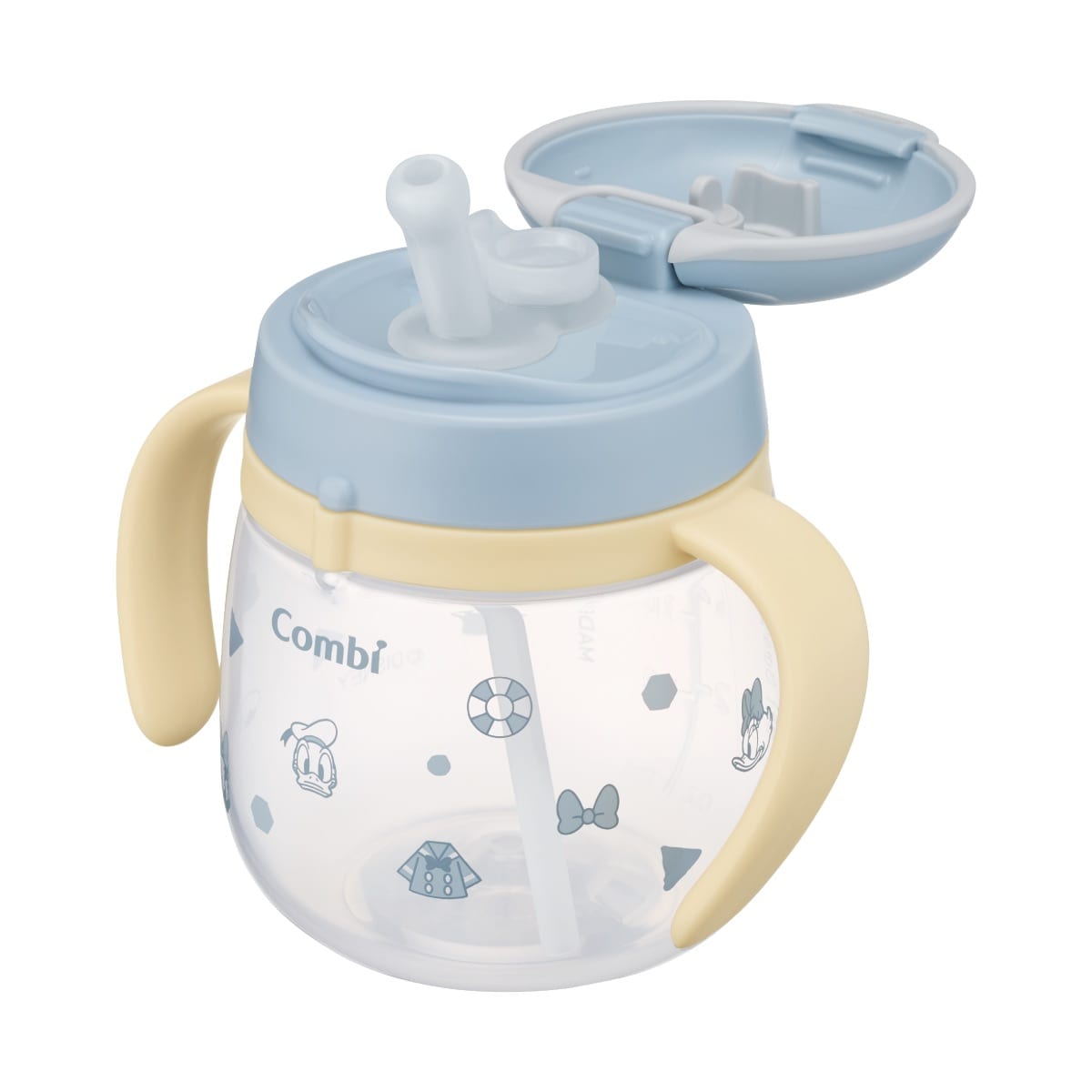 ラクマグ 漏れないストロー 240 ドナルド＆デイジー（アカチャンホンポ 先行販売品）