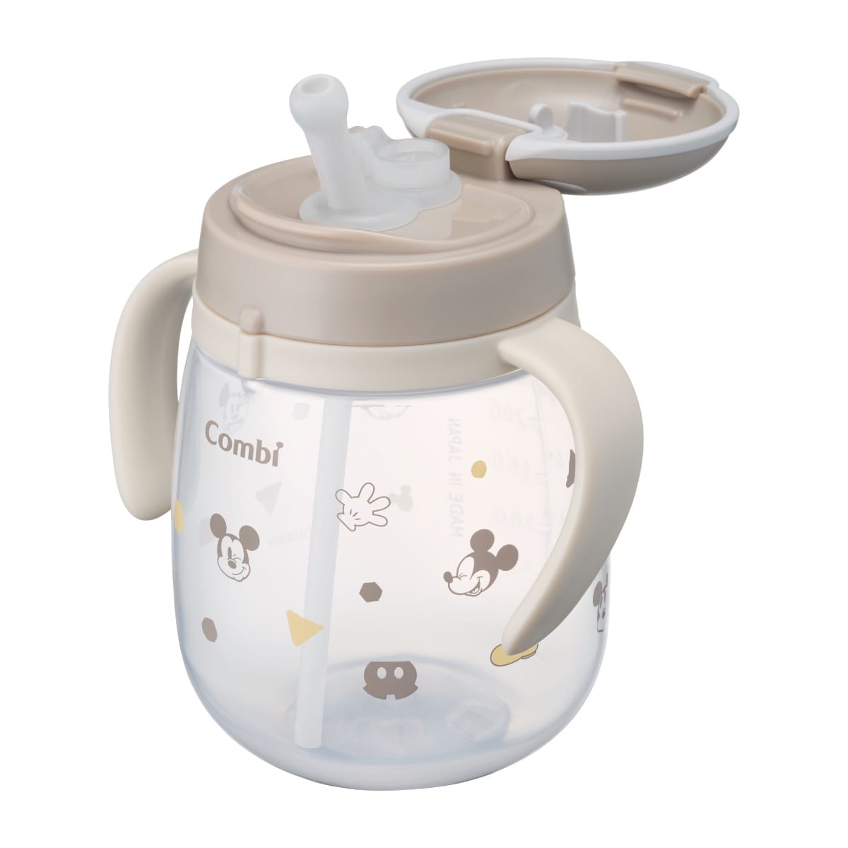 ラクマグ 漏れないストロー 340 ミッキー＆ミニー（アカチャンホンポ 先行販売品）