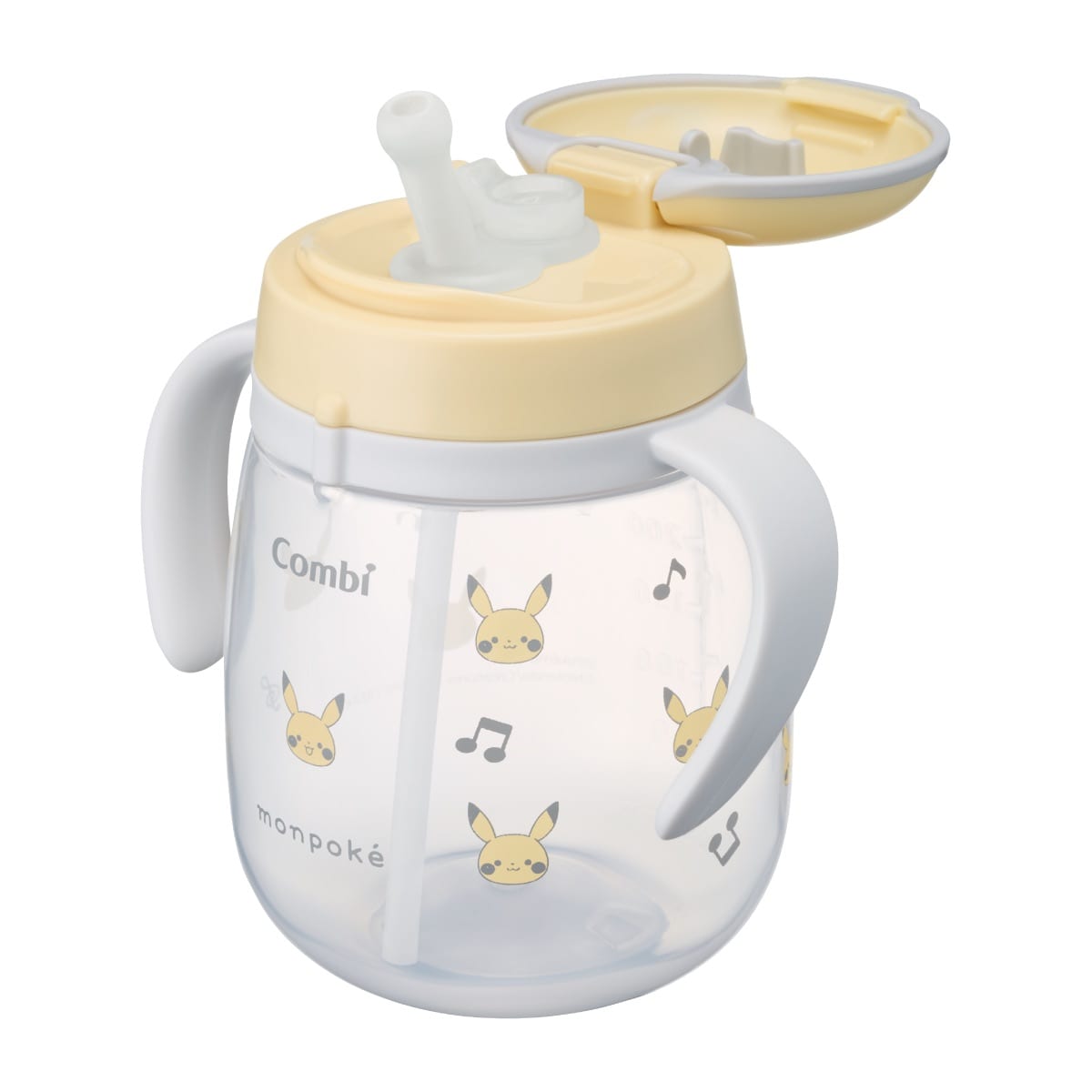 ラクマグ 漏れないストロー 340 ピカチュウ（アカチャンホンポ 先行販売品）