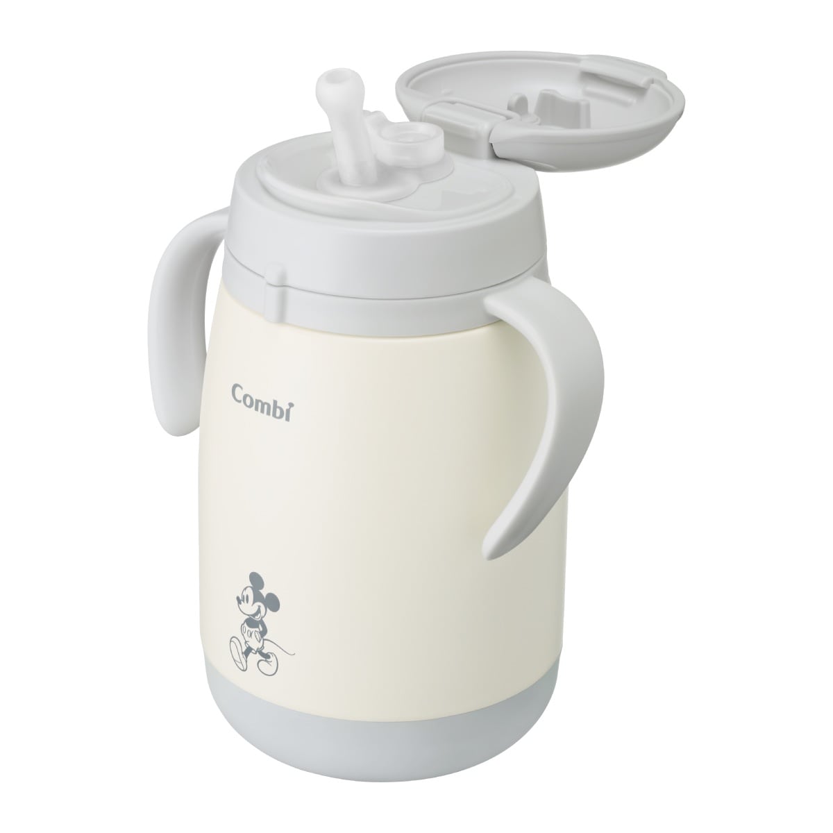 ラクマグ ステンレス 漏れないストロー large ミッキー（アカチャンホンポ 先行販売品）