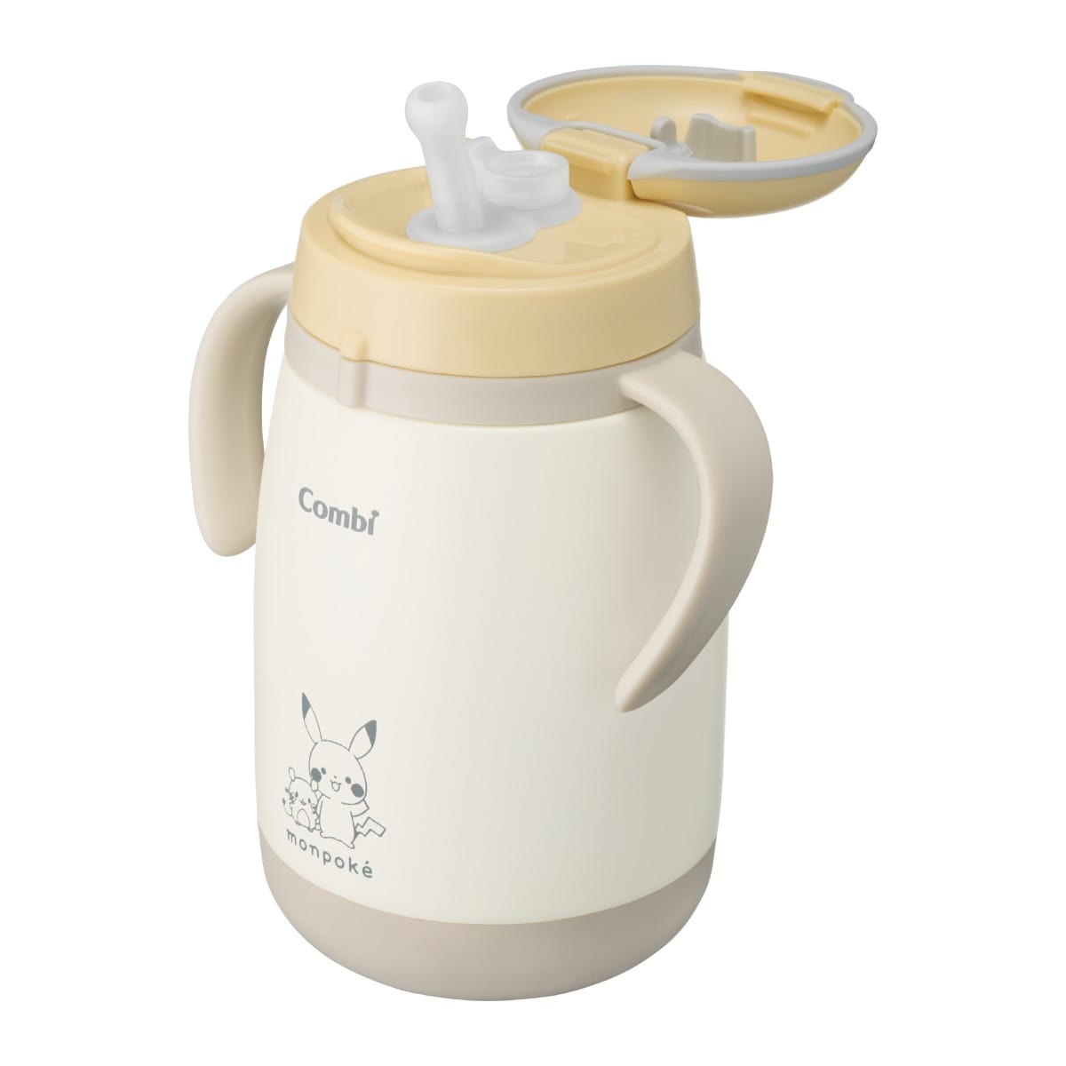 ラクマグ ステンレス 漏れないストロー large ピカチュウ（アカチャンホンポ 先行販売品）