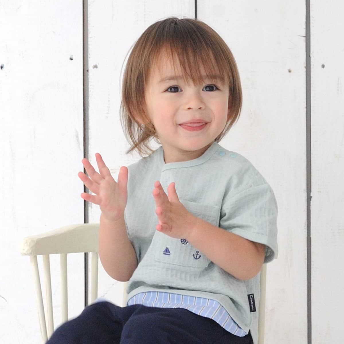 2WAY鹿の子ハーフパンツ/80cm/ネイビー｜コンビ公式ブランドストア