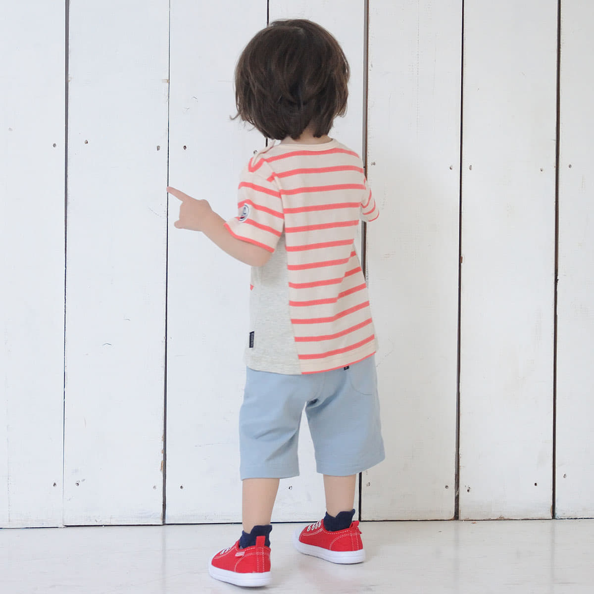 鹿の子ハーフパンツ/80cm/アイスブルー｜コンビ公式ブランドストア