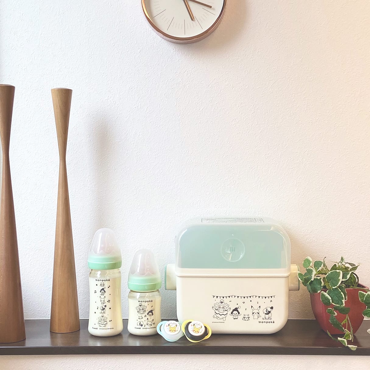 除菌じょ～ずα モンポケ(- -): コンビトップ | ベビー用品・ベビー服の通販 | コンビ公式ブランドストア