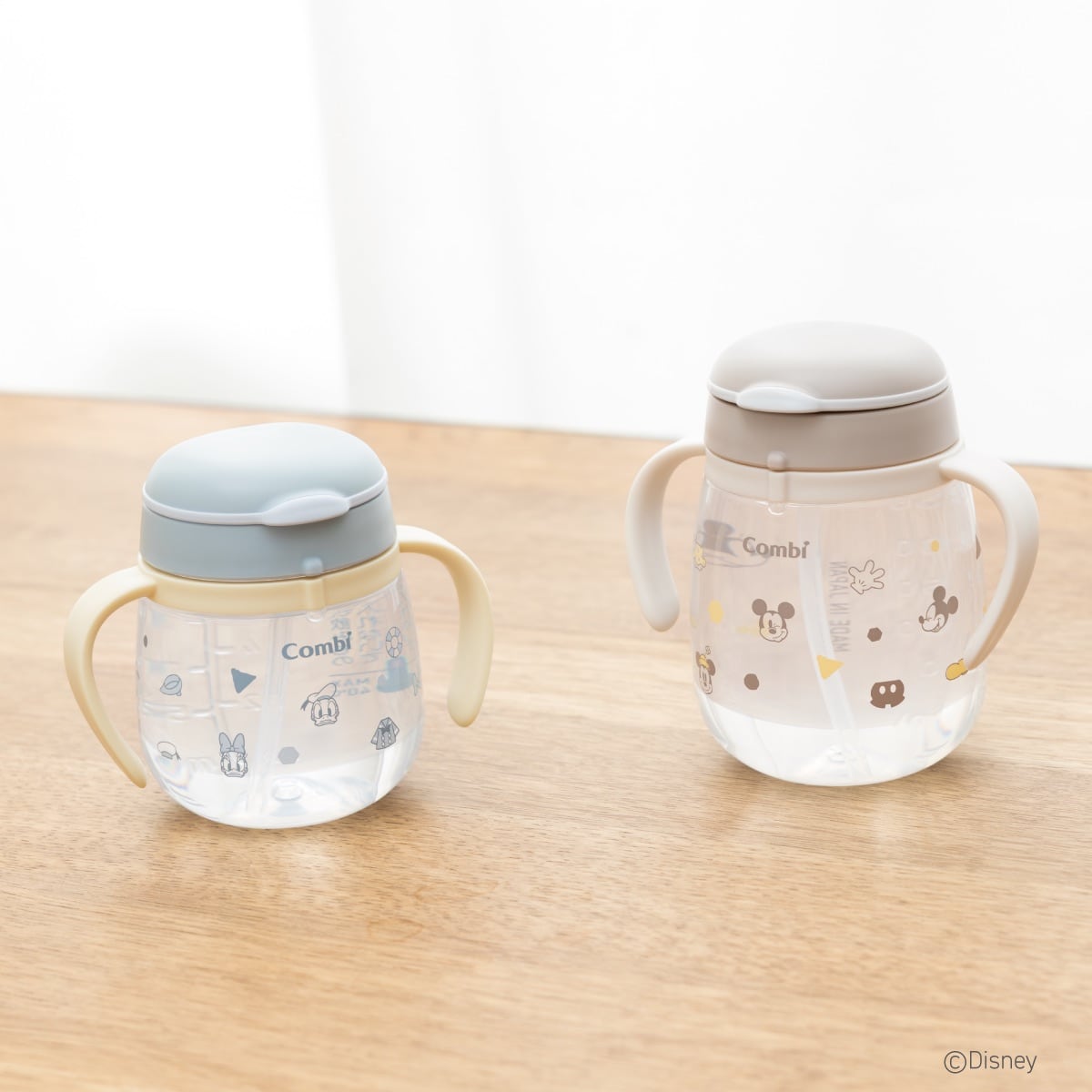 ラクマグ 漏れないストロー 340 ミッキー＆ミニー（アカチャンホンポ 先行販売品）