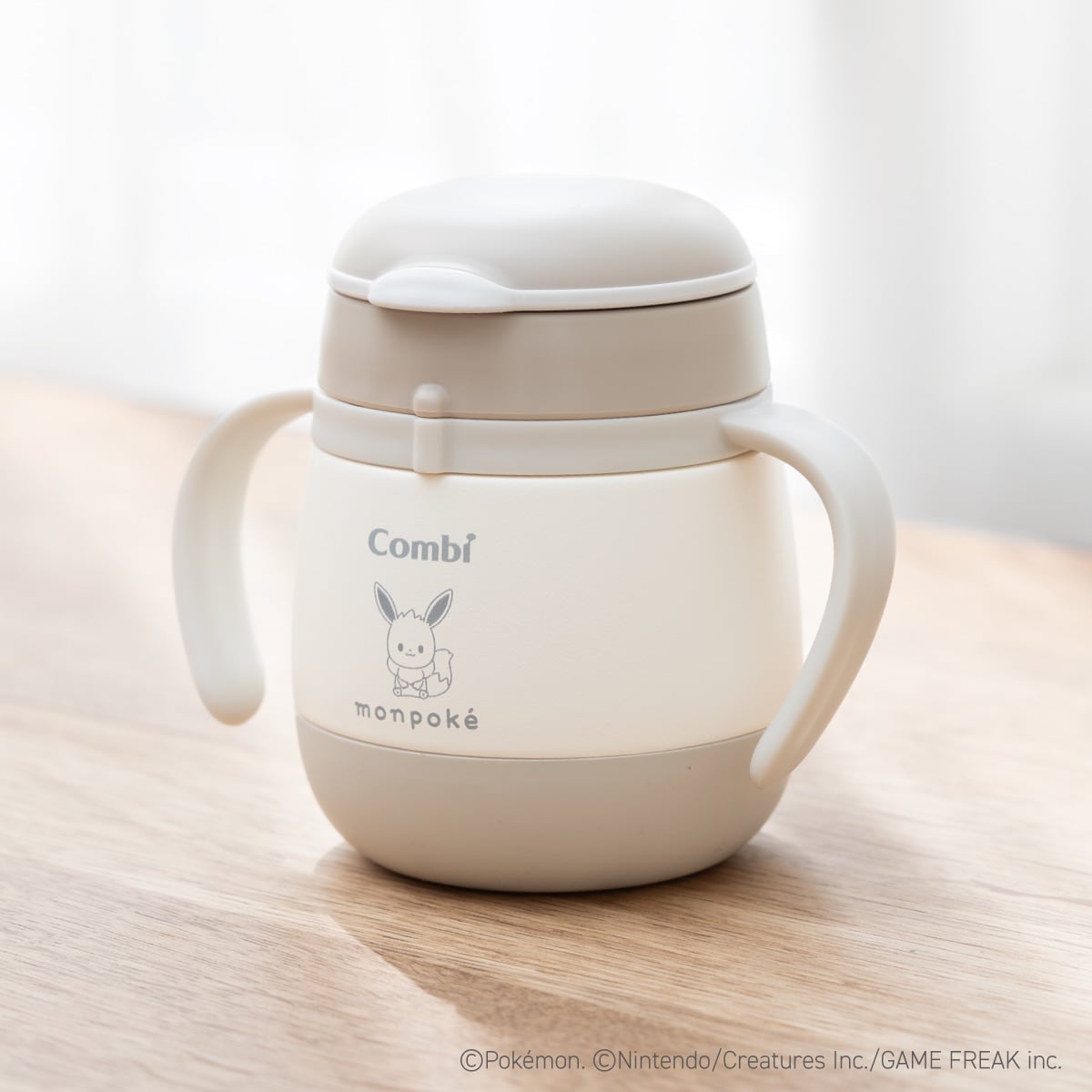 ラクマグ ステンレス 漏れないストロー mini イーブイ（アカチャンホンポ 先行販売品）