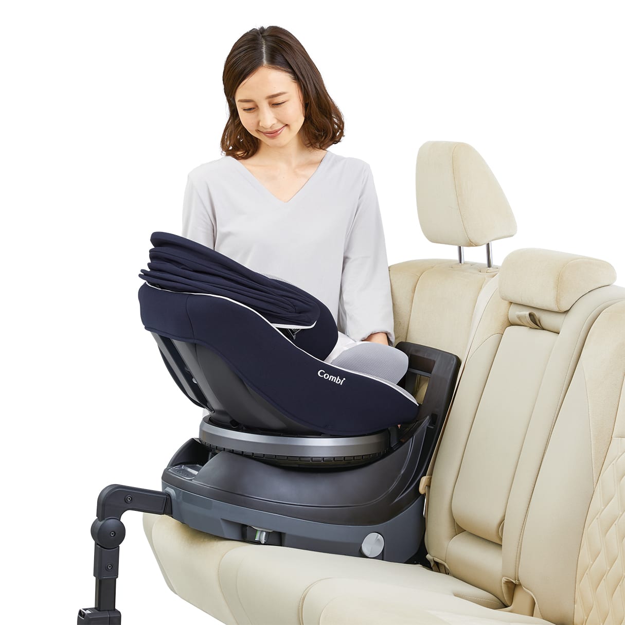 コンビ CWL クルムーヴ スマート ISOFIX エッグショック JG-650