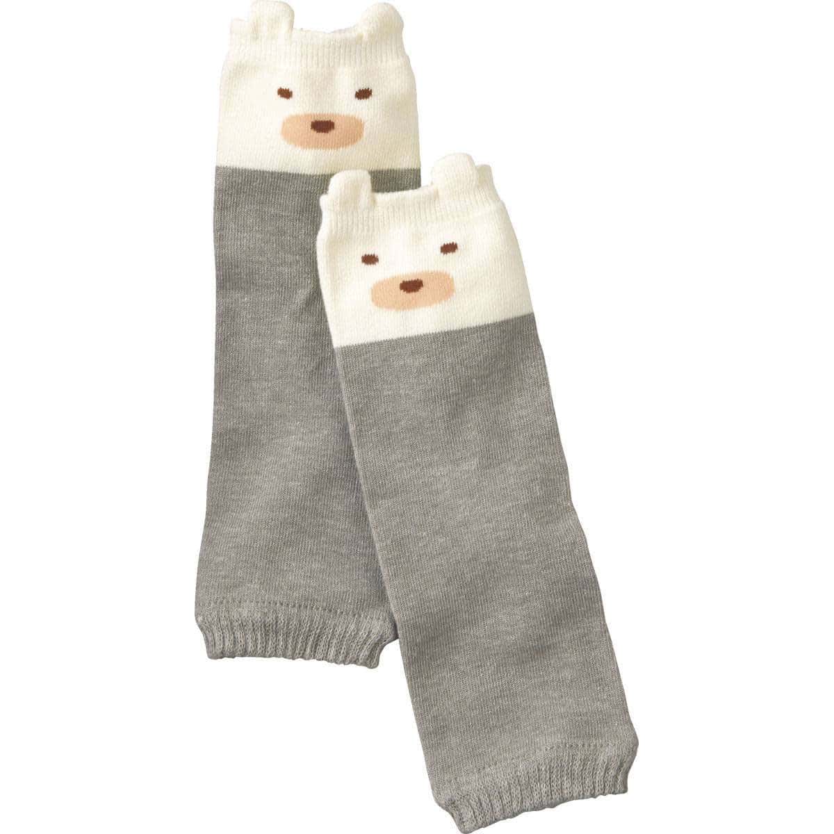くまちゃんフェイスレッグウォーマー｜ベビー用品・ベビー服の通販ならコンビブランドストア