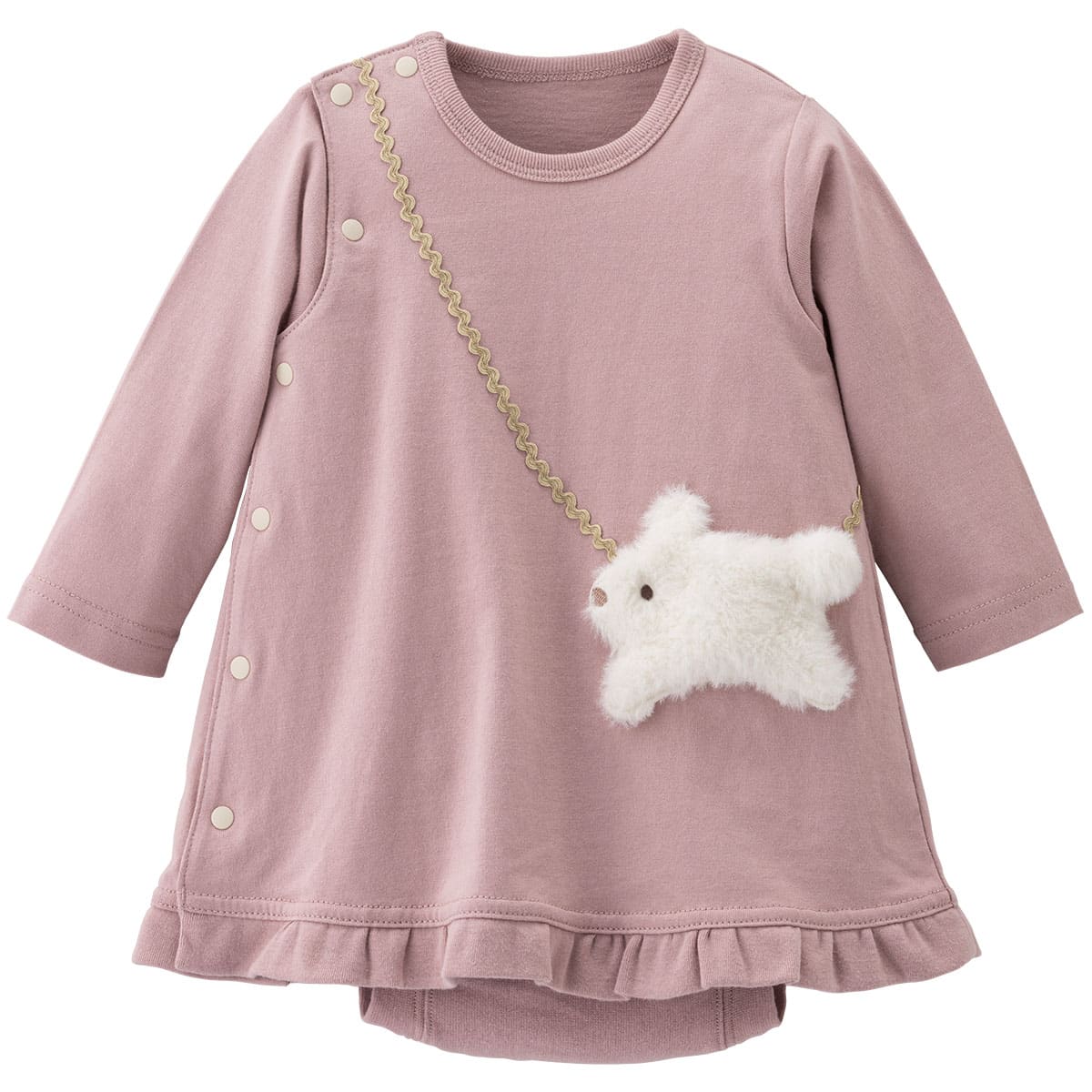 ラップワンピース うさぎポシェット ベビー用品 ベビー服の通販ならコンビブランドストア