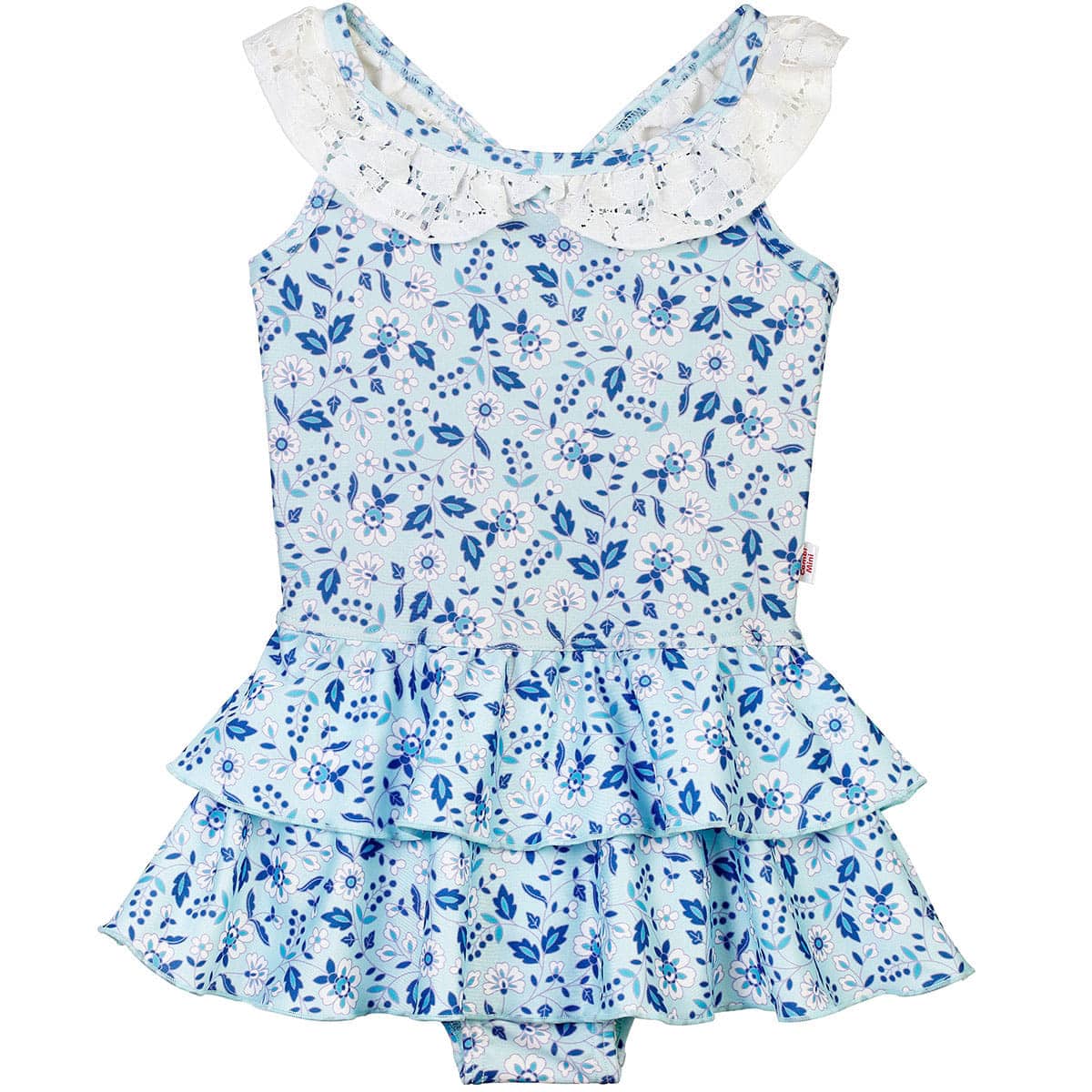 ワンピース水着 ブルーフラワー ベビー用品 ベビー服の通販ならコンビブランドストア