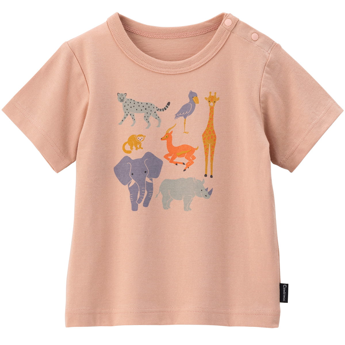 さらクール半袖tシャツ アニマル ベビー用品 ベビー服の通販ならコンビブランドストア