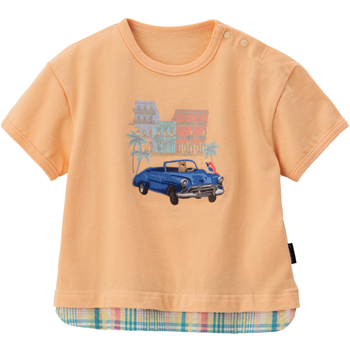 重ね着風Tシャツ　80と110セット