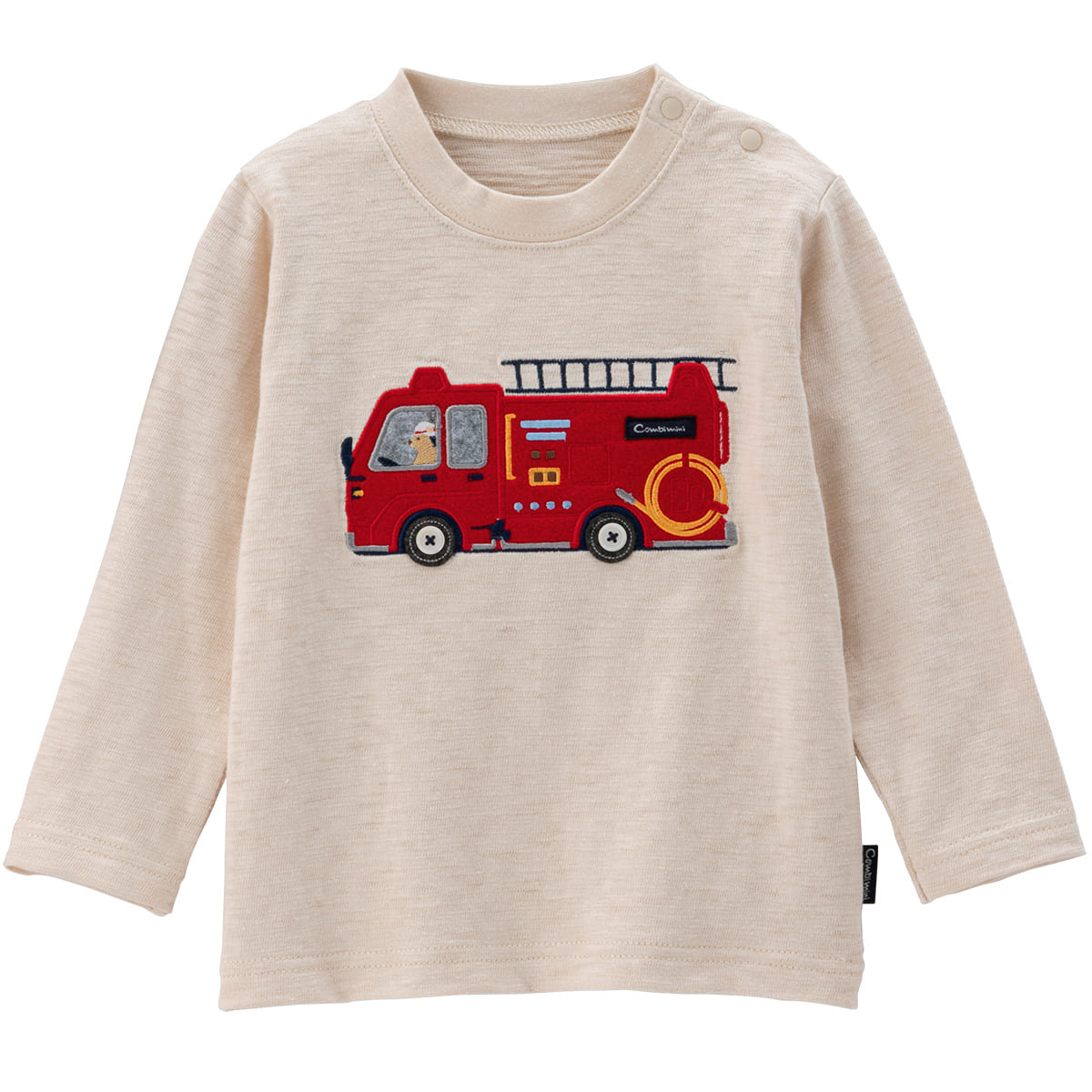 新品★ミキハウス★長袖Tシャツ★ロンT★車★110