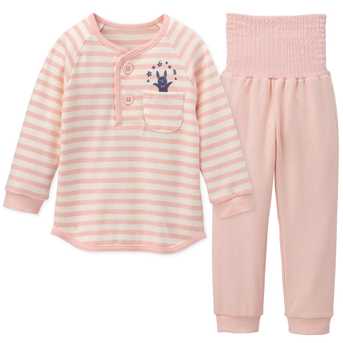 腹巻付きパジャマ ボーダー ベビー用品 ベビー服の通販ならコンビブランドストア