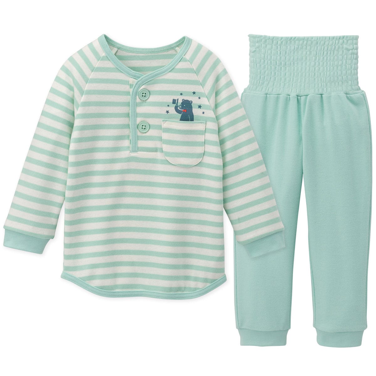 腹巻付きパジャマ ボーダー ベビー用品 ベビー服の通販ならコンビブランドストア