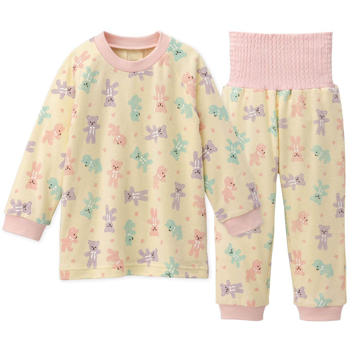 腹巻付きパジャマ パステルテディ ベビー用品 ベビー服の通販ならコンビブランドストア