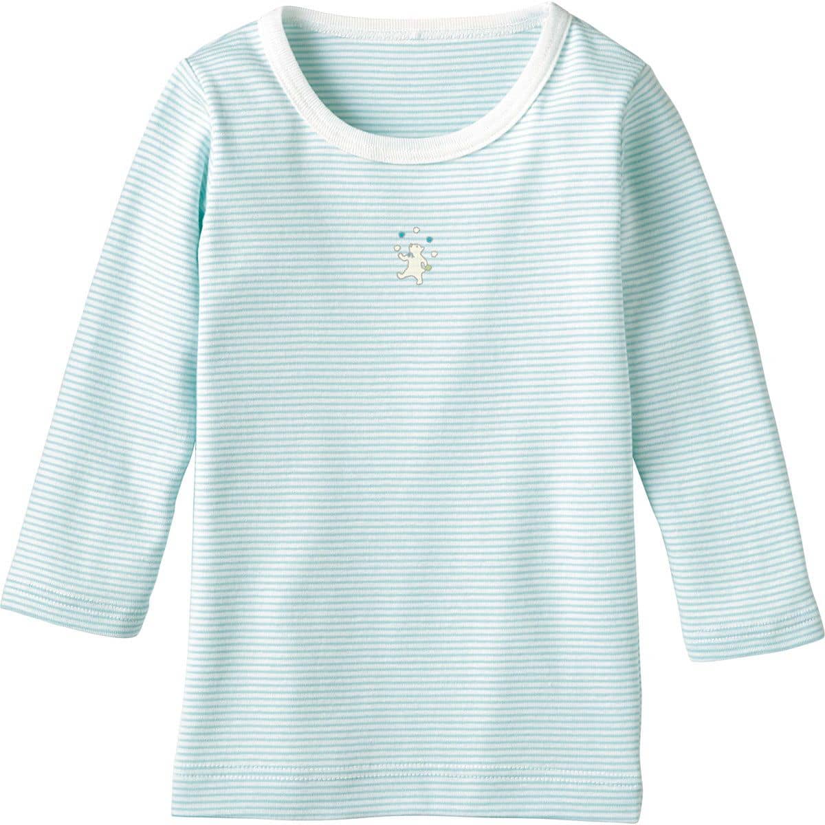 コンビミニ肌着 8分袖Tシャツ２枚 110