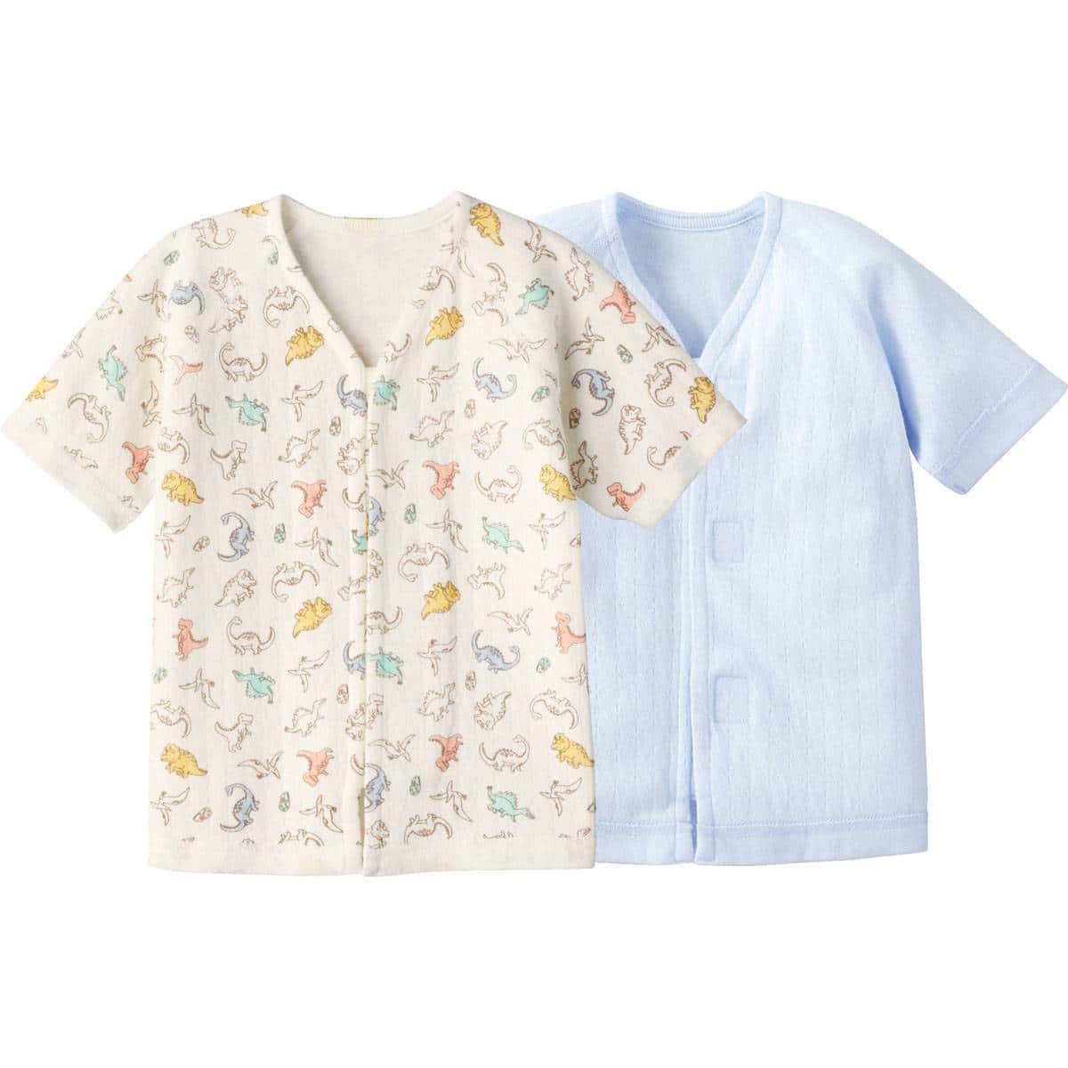 あったかワンタッチ短肌着2枚組/50～60cm/ライトピンク｜コンビ公式ブランドストア
