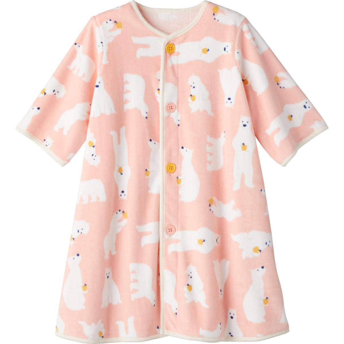マシュマロベロアガウン兼用スリーパー（ホワイトベアー）｜ベビー用品・ベビー服の通販ならコンビブランドストア