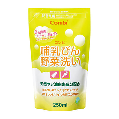 コンビ 哺乳びん野菜洗い 詰替え用 250ml