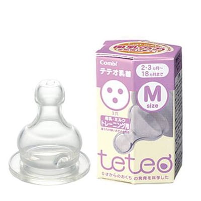 テテオ乳首母乳・ミルク　トレーニング用＜1個入＞