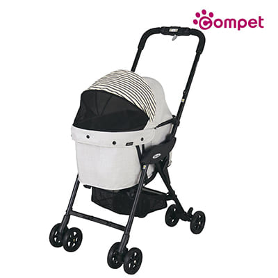 【美品】コムペット　ミリミリライト　ペットカート　compet コンビ ペットカート｜ミリミリライト｜コムペット（compet）