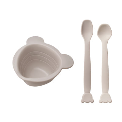 さんかくこばち＆フィーディングスプーンセット