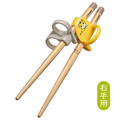 はじめておはし 木箸 しまじろう 右手用 コンビトップ ベビー用品 ベビー服の通販 コンビ公式ブランドストア