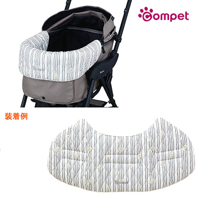 コムペット リバーシブル コンフォートクッション