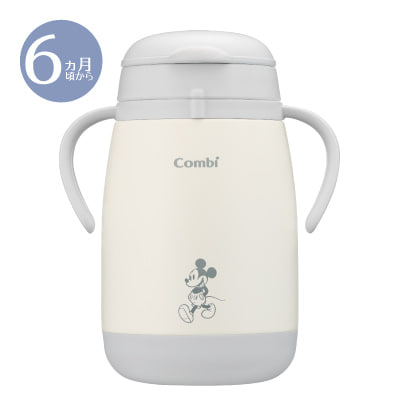 ラクマグ ステンレス 漏れないストロー large ミッキー（アカチャンホンポ 先行販売品）