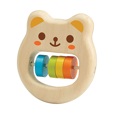ふってにぎってカラコロ ゆびあそびくまくん