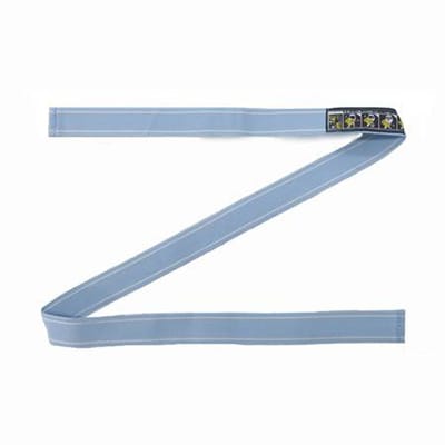 メチャカルハンディオート4キャス　腰ベルト（淡青ライン白）