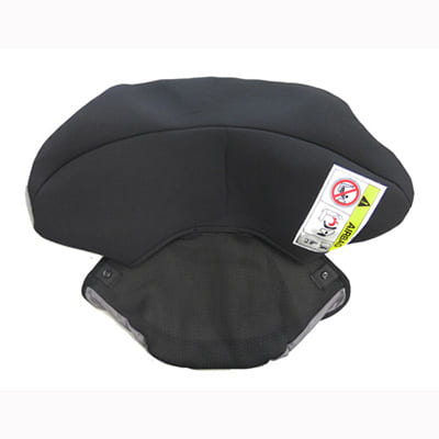 クルムーヴスマート　Ｌｉｇｈｔ　ＩＳＯＦＩＸ　エッグショック　ＪＭ　ヘッドレストカバー（グレー）