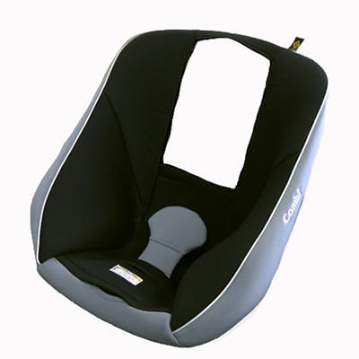 クルムーヴスマート Light ISOFIX エッグショック JM シートカバー(グレー)