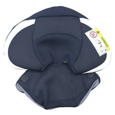 クルムーヴスマートＩＳＯＦＩＸエッグショック　ＪＫ-５５０　ヘッドレストカバー（ネイビー）