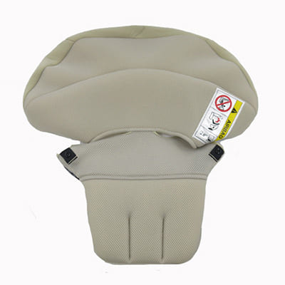 クルムーヴスマートＩＳＯＦＩＸエッグショック　ＪＮ-５７０　ヘッドレストカバー（ベージュ）