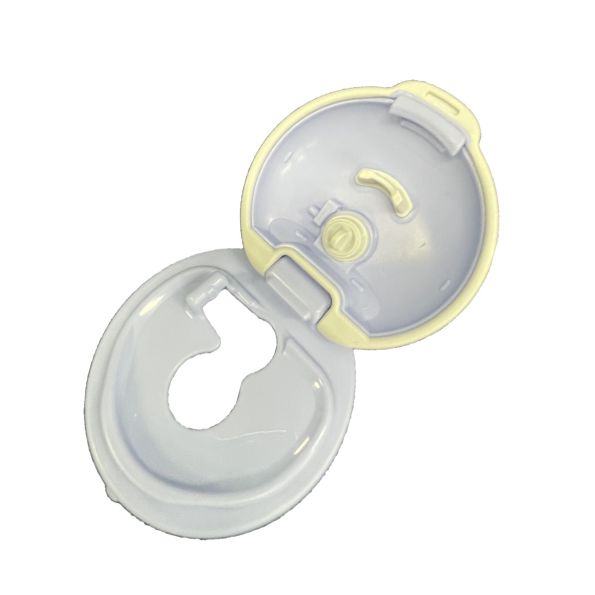 ラクマグ　漏れないストロー　キャップアダプター（紫）