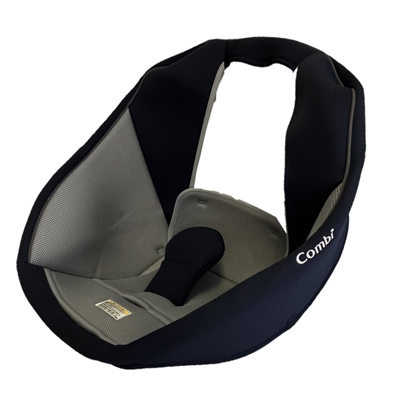 クルムーヴ アドバンス ISOFIX エッグショック JP590 シートカバー(ネイビー)
