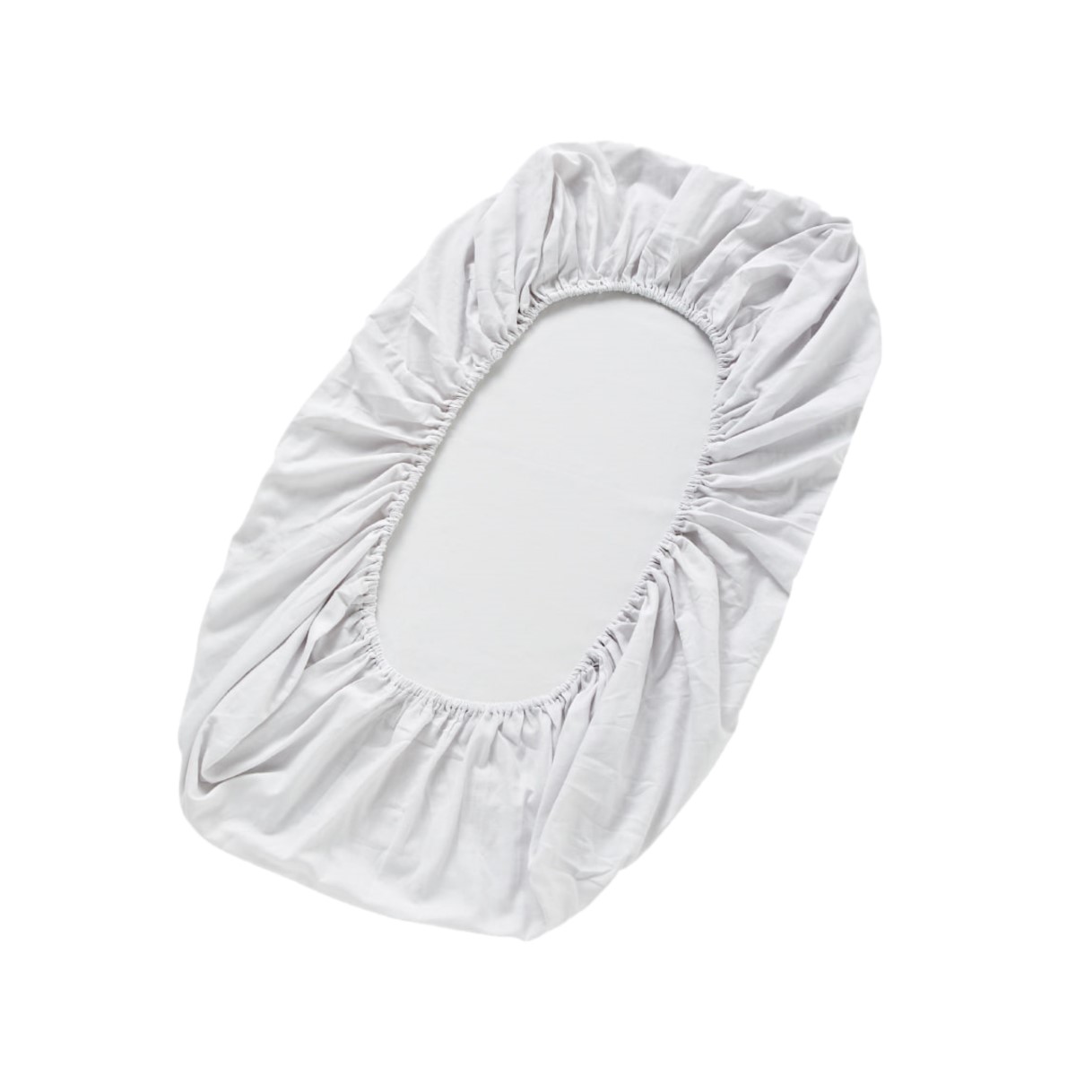 すくすや 羽毛ふとん8点セット フィッティングシーツ レギュラーサイズ (ライトグレー)