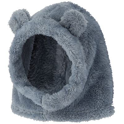 ふわふわ ボアフリース くま耳帽子 44 48cm ダークブルー コンビ公式ブランドストア