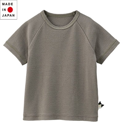 日本製のびのび半袖Tシャツ